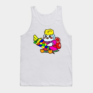 School start of school children school bag Tank Top